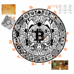 Bitcoin Nahuat Calendar by 21Bitcoiners | Charlie Poka & Nelson Inno