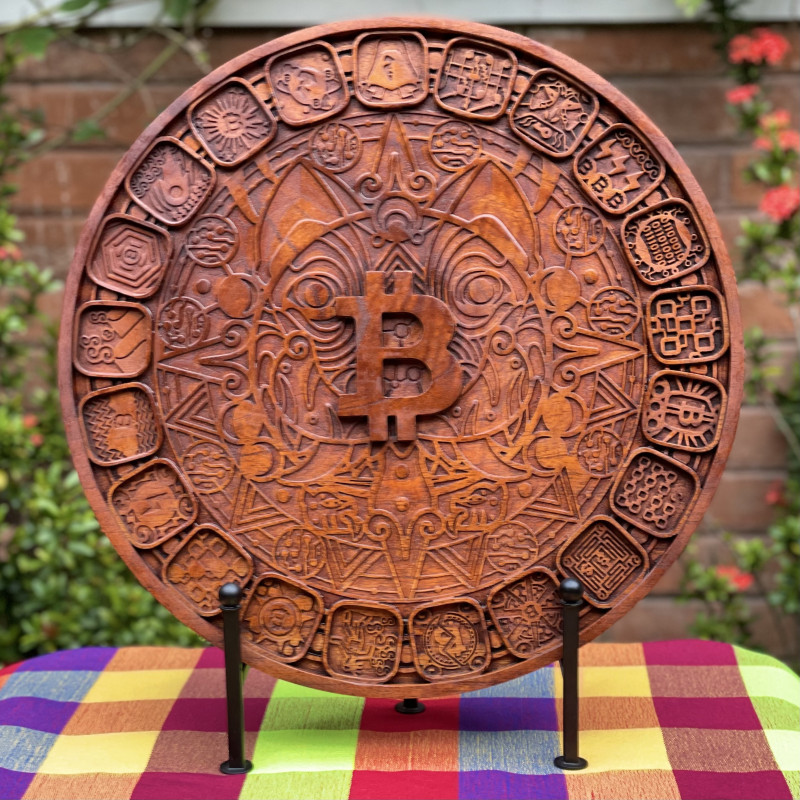 Bitcoin Nahuat Calendar by 21Bitcoiners | Charlie Poka & Nelson Inno