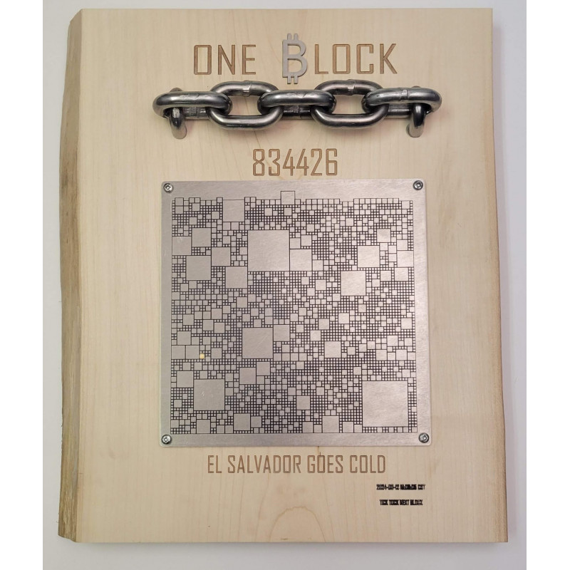 One Block - El Salvador Goes Cold by BitNative