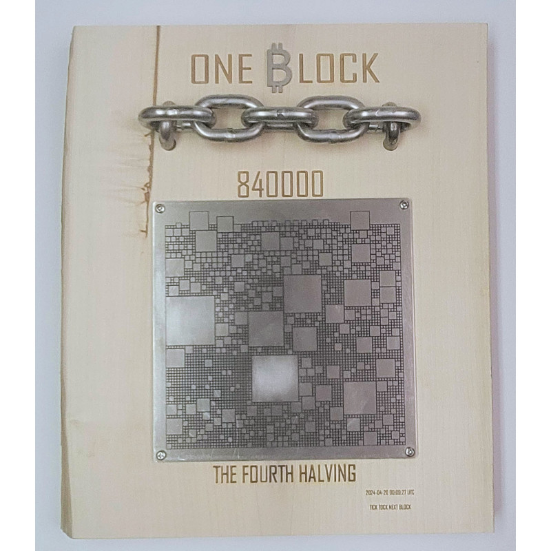 One Block-The Fourth Halving by BitNative