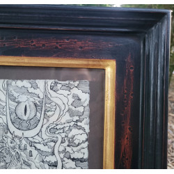 The Battle for Bitcoin & Soul of Humanity - FRAMED ORIGINAL - Ariel Birdie