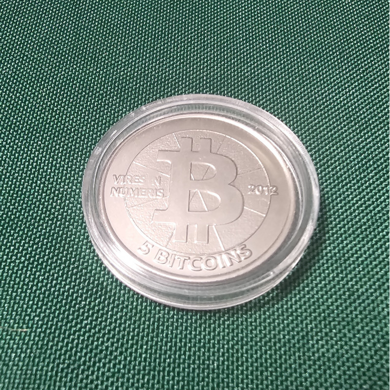 Series 1 Original Casascius 5 BTC Physical Bitcoin - Casascius