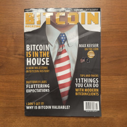 Bitcoin Magazine Issue 4 - Signed by MAX KEISER