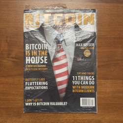 Bitcoin Magazine Issue 4 - Signed by MAX KEISER