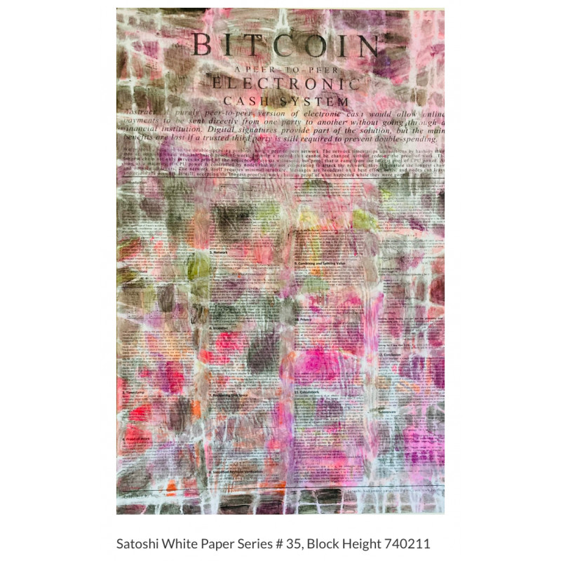 Satoshi White Paper Series  No.35, Block Height 740211 - CA Danner