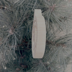 SOLD! - BTC Round Ornament - Hodlworth