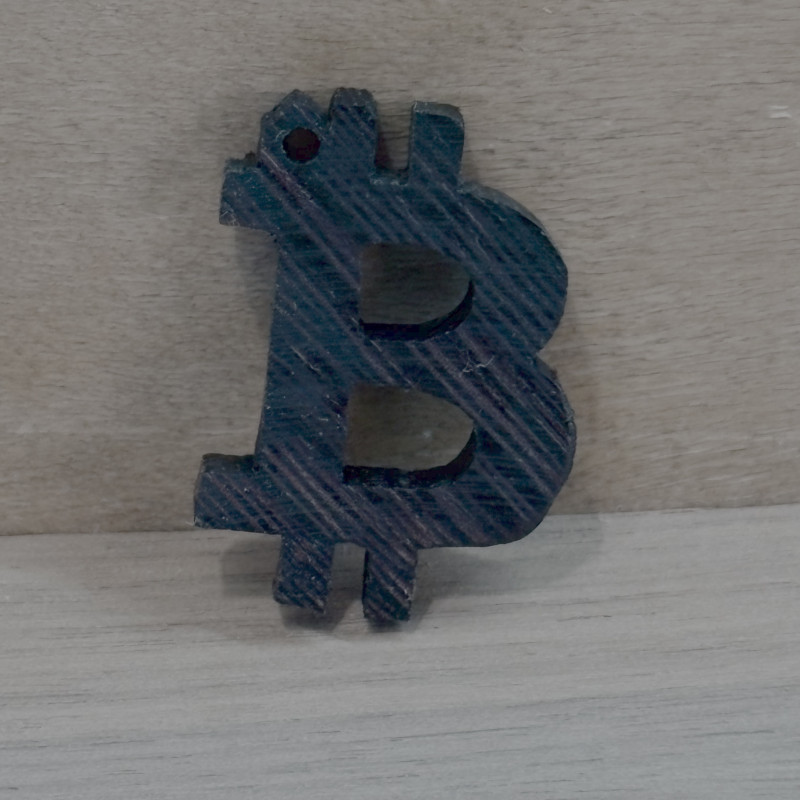 mini BTC charms - Dark  - Hodlworth