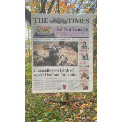 The Times 03/Jan/2009 Chancellor on brink of second bailout for banks - The Times - Francis Elliot & Gary Duncan