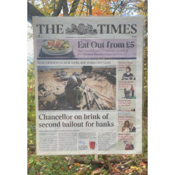 The Times 03/Jan/2009 Chancellor on brink of second bailout for banks - The Times - Francis Elliot & Gary Duncan