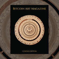 Bitcoin Art Magazine: Gold Foil Cover – Limited Edition of 210 - Bitcoin Art Magazine