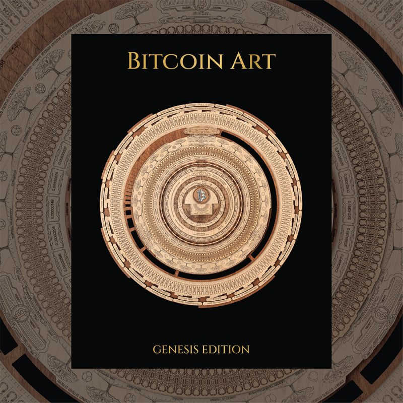 Patron's Edition: Hardcover Book – Limited Edition of 21 - Bitcoin Art Magazine