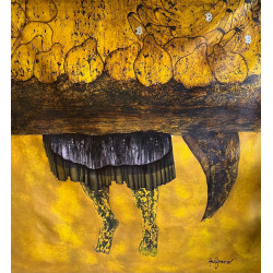 Maria Concepción dice paga aquí con Bitcoin by Ana Zamora