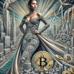 "Muse of Bitcoin: Elegance in the Age of Decentralization" by Raees