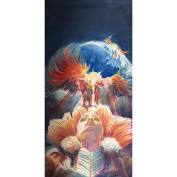 The Bounty of Satoshi - Wonder by TJ Murphy - Vermillion Aurora