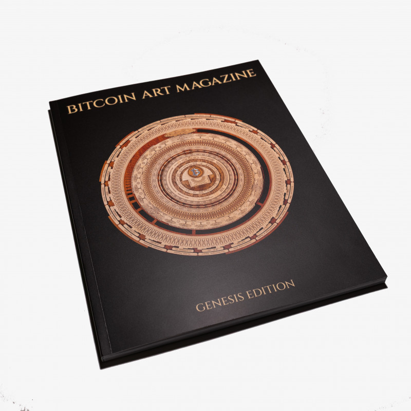 Bitcoin Art Magazine - Limited Edition OF 1720 (un-numbered)