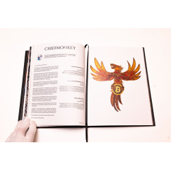 Hardcover Book – Limited Edition of 121 - Bitcoin Art Magazine