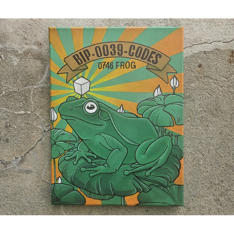 0746 frog by LadyBlockJane