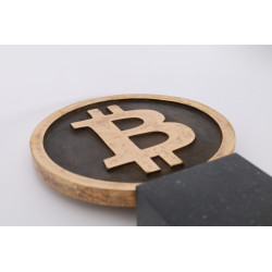 Bronze Bitcoin 'Classic' - Small by Bitcoin Design