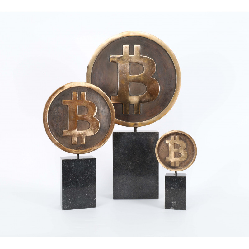 Bronze Bitcoin 'Classic' - Small by Bitcoin Design