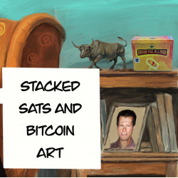 Daddy, What did you do during the monetary revolution? - Bitcoin Art Magazine edition - 8/21 by Yonat Vaks