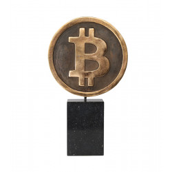 Bronze Bitcoin 'Classic' - Large by Bitcoin Design