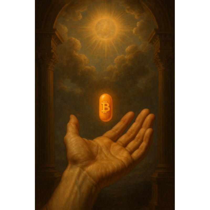 Orange Pill by Mr Meadow
