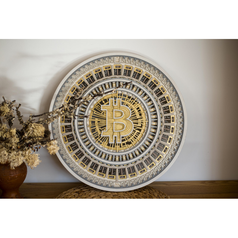 The Bitcoin Mandala 11 of 21 By AdamKadmon