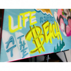 LIFE IS BETTER AT THE BEACH By Bitart x Shea La Reina