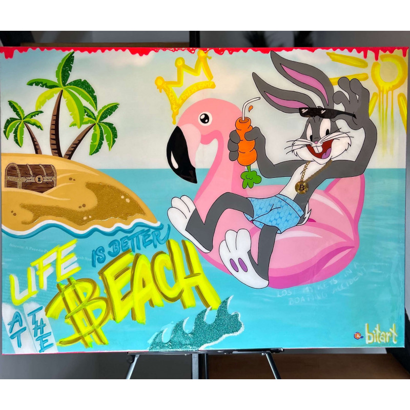 LIFE IS BETTER AT THE BEACH By Bitart x Shea La Reina