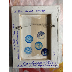 Satoshi White Paper Collage No. 10, Block Height 710328 By CA Danner