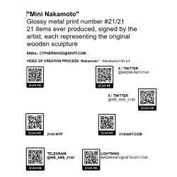 "Mini Nakamoto" By Mad Munky