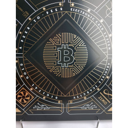 Art Deco Bitcoin I By modeotec.art