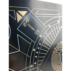 Art Deco Bitcoin I By modeotec.art