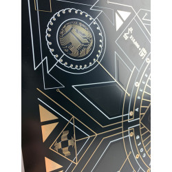 Art Deco Bitcoin I By modeotec.art
